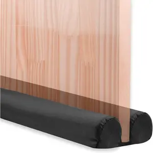 Adjustable 30" Under Door Draft Stopper - Effectively Blocks Cold Air, Wind, Dust and Reduces Noise for Door Gaps