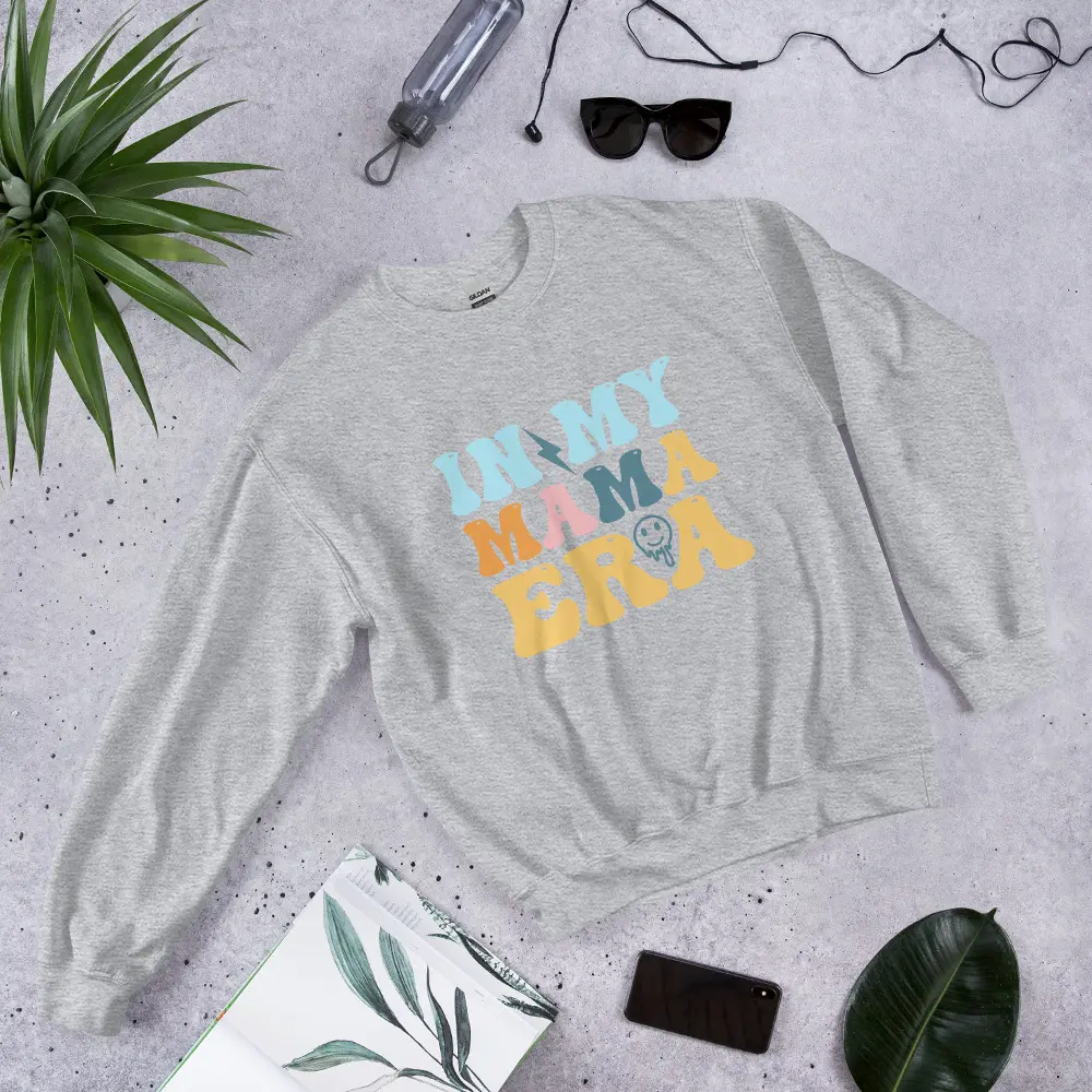 In My Mama Era Sweatshirt - Mama Era | My Mom Era Sweatshirt | Mama Sweater | Gift for Mom | New Mom | Girl Mom | Boy Mom