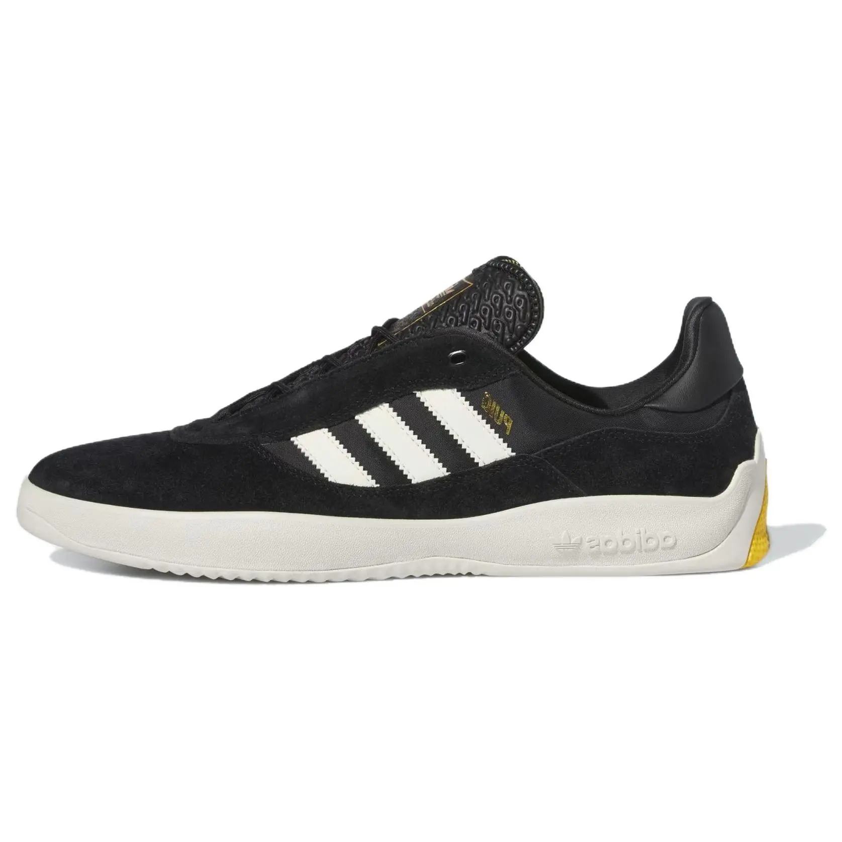 Adidas Puig Core Black Ivory Bold Gold Versatile Durable Low Top Skate Shoes Men's IE3141