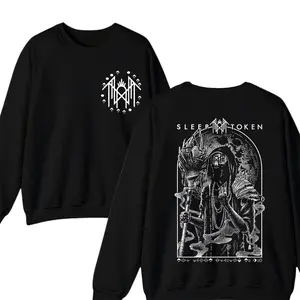 Sleep Token Band Sweatshirt Vessel Design, Two-Sided Iconic Graphic Pullover Crewneck, Alternative Rock Streetwear, Concert Gift for Men and Women Fans– Made in USA