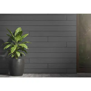 Charcoal - All-Weather Composite Siding System Shiplap Board