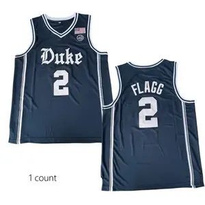 Men’s Duke Flagg # 2 Basketball Jersey
