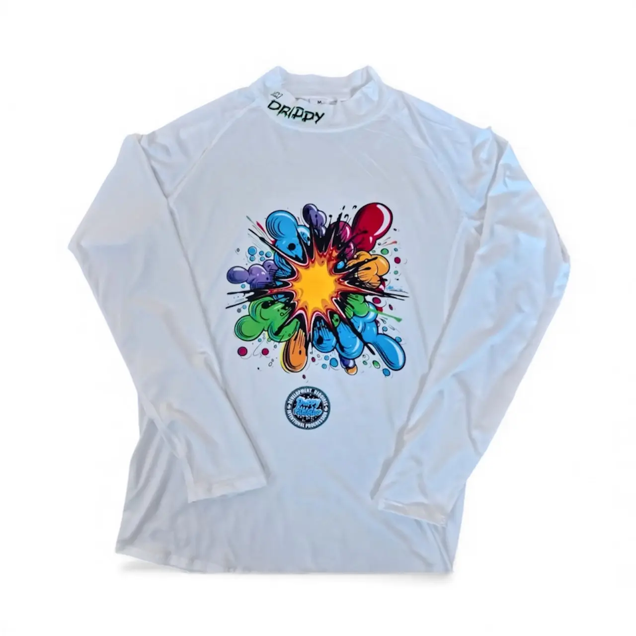 Drippy custom turtleneck compression
