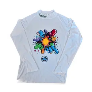 Drippy custom turtleneck compression