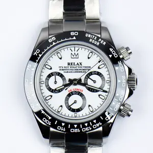 Relax De-Stress White Chronograph