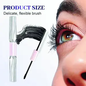 Waterproof Quick-Drying Curling Mascara - Upgraded Iron Rod Mascara, Steel Tube Eyelash Primer, Long-Lasting, No Makeup, No Clumps, No Smudging, Can Create Long, Thick, Three-Dimensional Long-Lasting Eyelashes