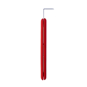 Forge Tool, Red Handle with Fin Blade