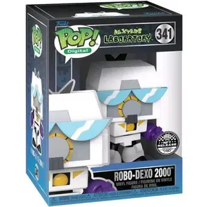 Robo-Dexo 2000 #241 - NFT 1/1900 - Funko Pop! - Animation - Dexter's Laboratory - Ships w/ Premium Hard Stack Protector!