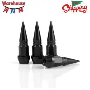 45mm Spiked Aluminum Stem Valve Caps,4PCS 45mm Spiked Aluminum Stem Valve Caps,4PCS