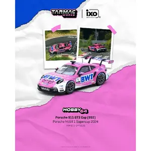 Tarmac Works 1:64 Porsche 911 GT3 Cup (992) Porsche Mobil 1 Supercup 2024 Harry King – Hobby64