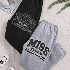 Tatee T8 Sweatpants, Miss Possessive Graphic Jogger Pants For Fans, Unisex Streetwear Joggers, Casual Pants, All Seasons