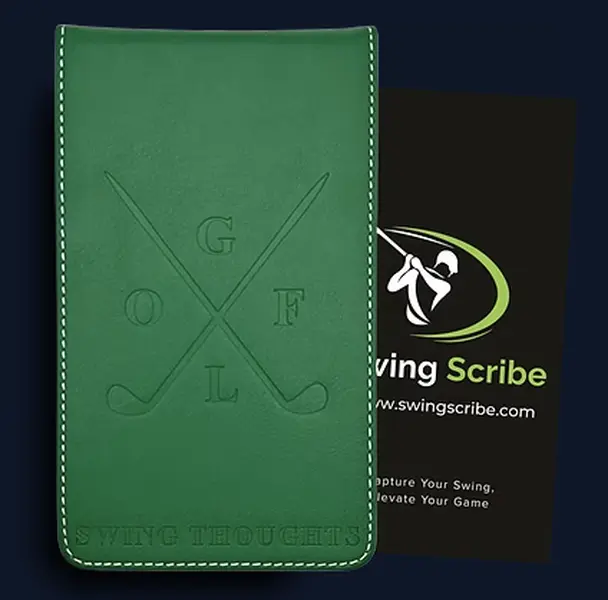 Golf Practice Journal | Swing Notes, Yardage Tracker & Game Improvement Tool- GREEN
