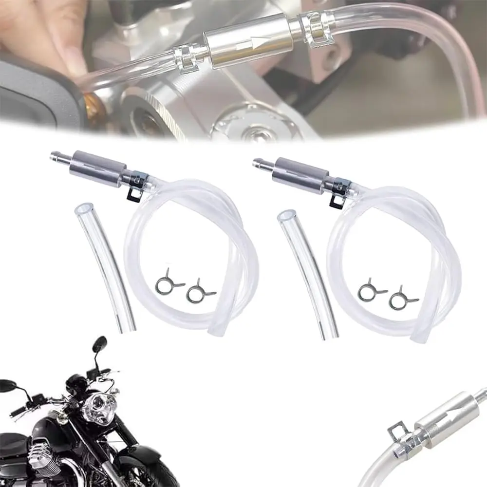 Brake Bleeder Hose One Way Check Valve,One Way Brake Bleeder Valve,Brake Bleeder Kit for Hydraulic System Bleeding,Car Clutch Fluid Replacement Hose,Motorcycle,Electric Vehicle,Maintenance Tools,Car Repair Tools,Brake Fluid Change,Automotive Repair Tools