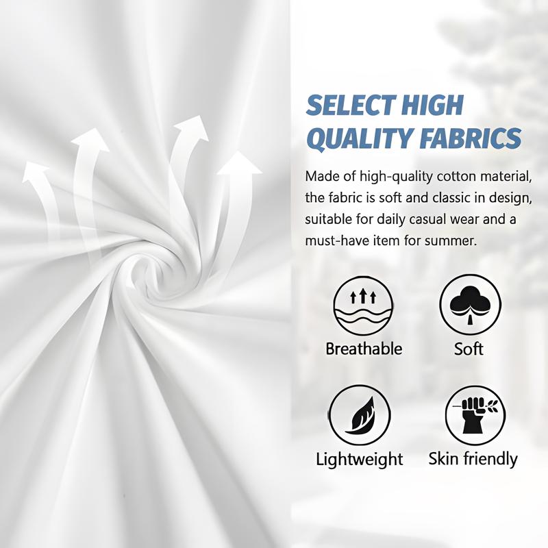 Custom White & Black Double-Sided Personalized T-Shirt - Custom Logo/Graphic Printing on Front & Back, Unisex Short Sleeve Cotton Tee with Your Own Photo/Text, Comfortable Casual Attire for Men & Women, Promotional Events, Team Uniforms, All-Season Casua