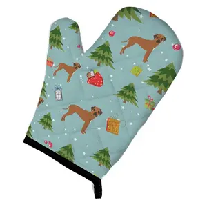 Carolines Treasures  Christmas RhoDesian Ridgeback Oven Mitt