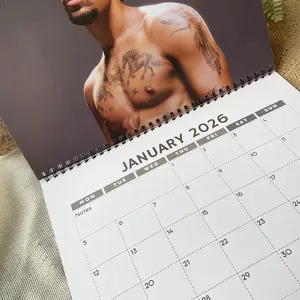 Calendar 2026 - Merch For Fan | Home Decor, Office Decor - New Year Fan Gift, Unique Holiday Gift