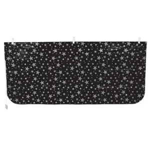 Beistle Plastic Black Silver Balloon Bag with Star Pattern Lightweight & Easy to Handle Perfect for Parties and Events