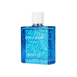 Rayhaan Ocean Rush Eau de Parfum for Men, 3.4 Ounce