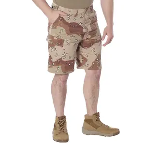 ROTHCO Unisex Cotton-Poly Camouflage BDU Cargo Sporty Sports Shorts - 6-Pocket, Adjustable Tab, Outdoor Hiking Wear