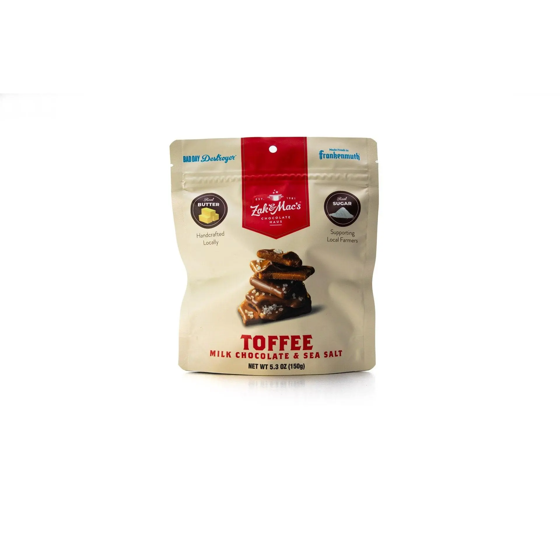 Toffee - Milk Chocolate & Sea Salt (5 OZ)