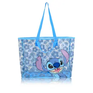 Fast Forward Hello Kitty, Stitch or Minnie Mouse Beach Bag Tote Bag For Women | Beach Tote Travel Bag for Adults