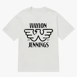 Waylon Jennings Est. 1937 Flying W Symbol Tee, Waylon Fans Gift, Waylon Unisex T-shirt
