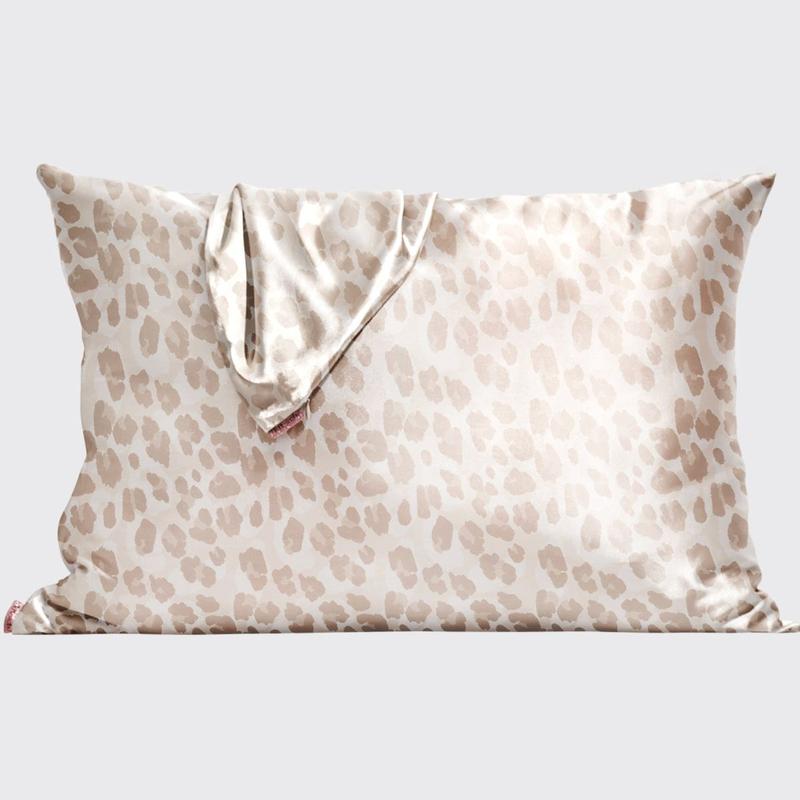Kitsch Satin Pillowcase in Leopard
