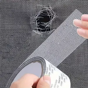 Self-Adhesive Mosquito Net Patch, Waterproof Mesh Repair Tape for Dormitory Window Screens, Easy Cut and Fix Size, Anti-Mosquito Screen Repair