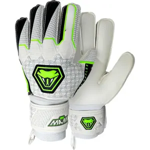 Reflex Goalkeeper Gloves | Youth/Adult | Quality Latex Palm &  Hand | Removable Finger  Protection & Double Length Latex Wristband | Standout Design
