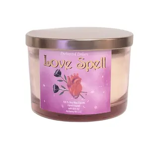 Love Spell 3 Wick Large Scented Candle
