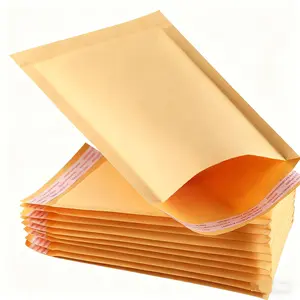Solid Color Mixed Size Bubble Envelope, 10pcs/set Portable Multi-purpose Self-sealing Bubble Envelopes Bag, Moisture-proof Lightweight Mail Envelope Bag, Envelopes & Postal Supplies