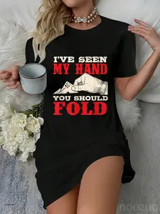 I've Seen My Hand You Should Fold - Poker Card Player Casino Dress