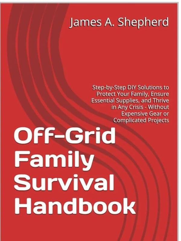 Off-Grid Family Survival Handbook: Step-by-Step DIY Solutions to Protect Your Family, Ensure Essential Supplies, and Thrive in Any Crisis - Without Expensive Gear or Complicated Projects