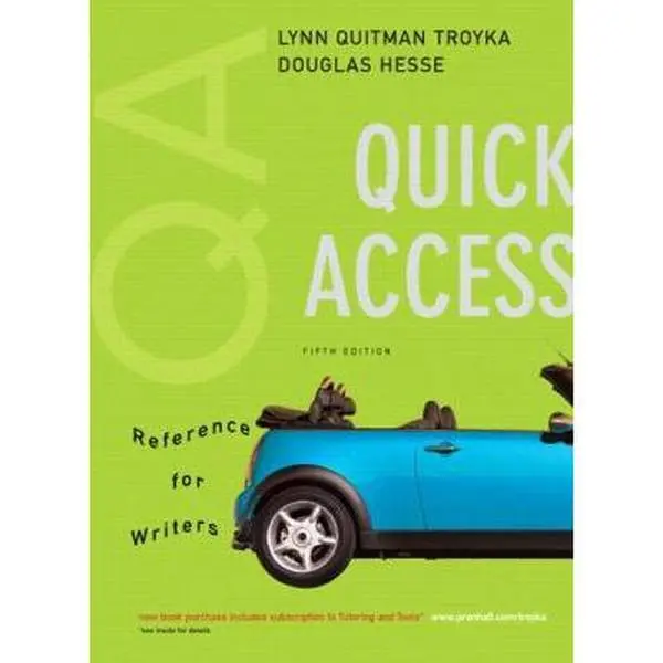 USED-Quick Access, Reference for Writers (MyCompLab Series) by Lynn Quitman Troyka (Unknown)