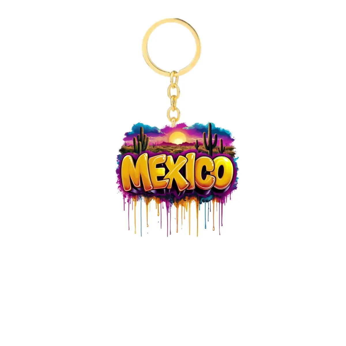 México Keychain