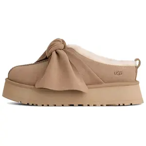 UGG Platform Slip-On Bow Slipper Wmns