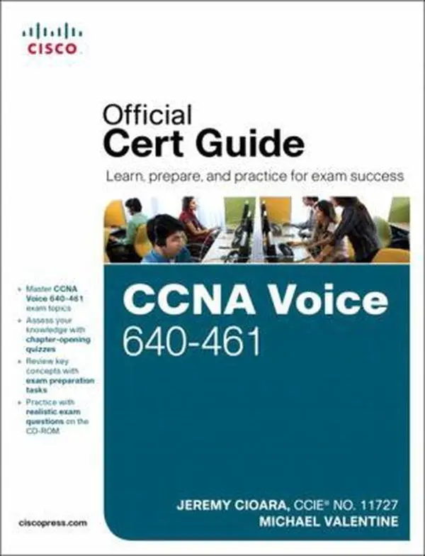 USED-CCNA Voice 640-461 Official Cert Guide by Jeremy Cioara (Hardcover)