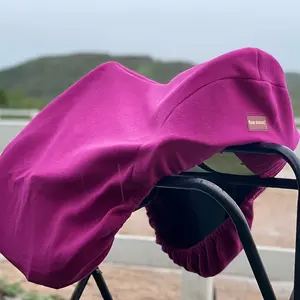 Soft Fabric Saddle Cover, Universal Large Size & Dressage Large Size, Dustproof and Friction Protection, Effective Horse Saddle Protector