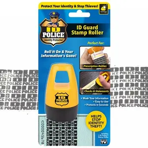 ID Police Identity Theft Protection Roller Stamp As Seen On TV Guard Your ID