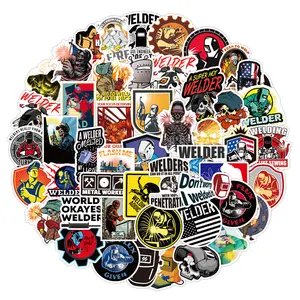 50pcs Welding Workers Funny Prank Meme Stickers for Adults - Dirty Humorous Decals for Bumpers, Hard Hats, Water Bottles, Co-Workers, Computers - Vinyl Waterproof