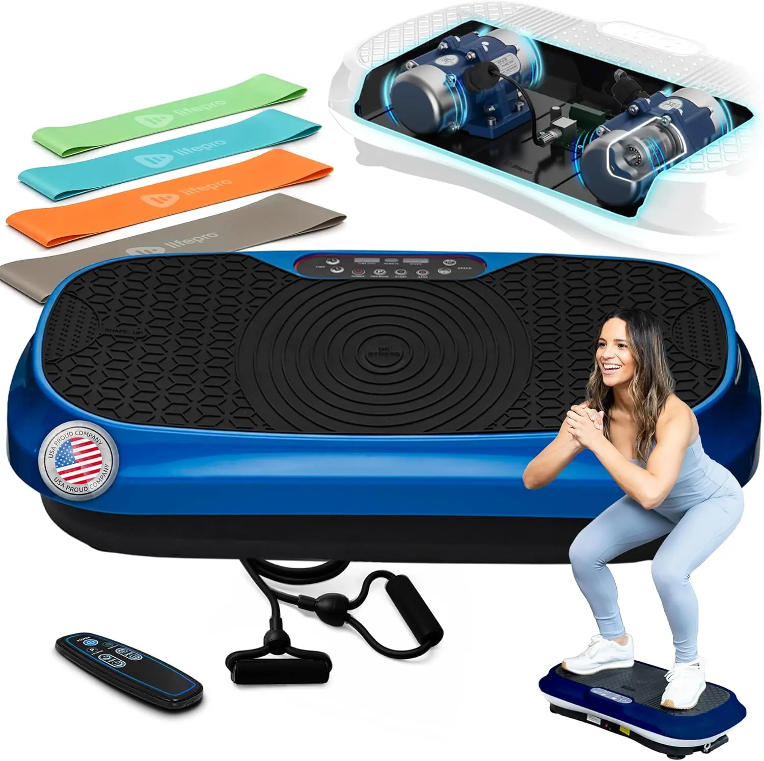 LifePro Waver Mini Under Desk Vibration Plate – FSA/HSA Eligible | Compact  Lymphatic Drainage | Desk Job Swelling Relief