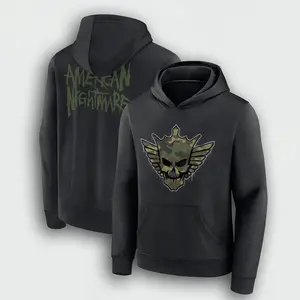 Cody Rhodes Camo American Nightmare Hoodie, Black Mens Womens WWE Fan Apparel, Wrestling Slogan Gear Gift