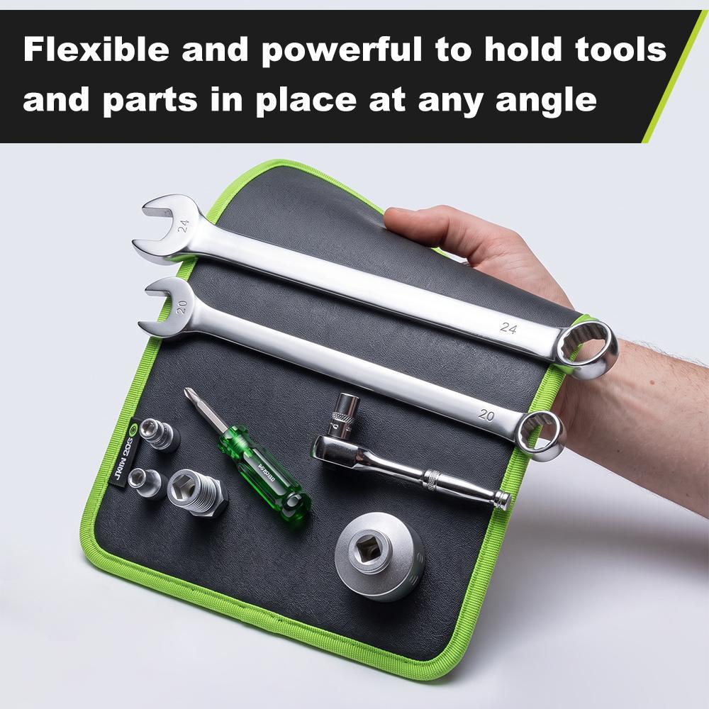 【BackToSchool】3PC Flexible Magnetic Tool Mat & Tray Holder Set - Flexible Set for Garage Users, PVC Non-Slip Tool Storage for Auto Repair, Father's Day Gift Idea 【BackToSchool】3PC Flexible Magnetic Tool Mat & Tray Holder Set - Flexible Set for Garage Users, PVC Non-Slip Tool Storage for Auto Repair, Father's Day Gift Idea