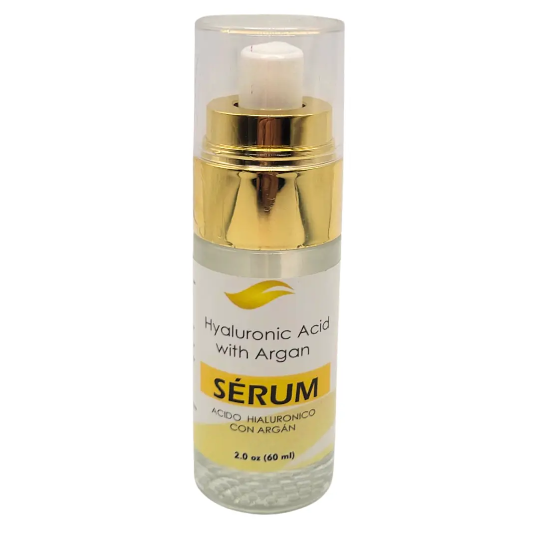 Hyaluronic Acid with Argan - SÉRUM -Acido Hialuronico con Árgan (2oz) (60ml)