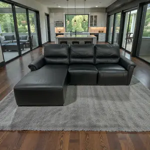 Latitude Run Minnich Upholstered Power Reclining Sectional