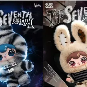The seventh kind of pain sensation, plush toys, 6+2 design
