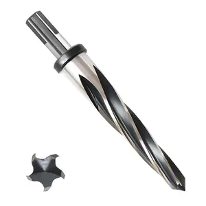 7/8" Reamer Drill Bit for Metal, M2 HSS Taper Reamer for Steel, Alloy, , Plastic to Align, Enlarge Holes - 5-Spiral Flutes, 1/2" Non-Slip Shank, 22mm  Reamer, Bridge Construction Reamer.