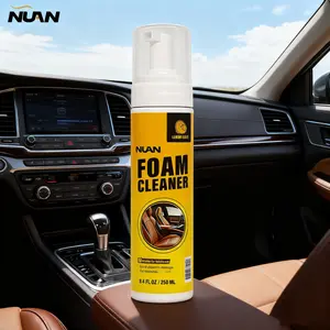 NUAN-Black Friday Special Purchase! Lemon-Flavored Car Interior Cleaner, Rich Foam Easy to Rinse, Fully Compatible with Leather & Plastic!