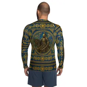Men's Rash Guard Kazakh Warrior