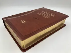 Keyword Study Bible (Brown) (Spanish Edition) Leather Bound Imitation